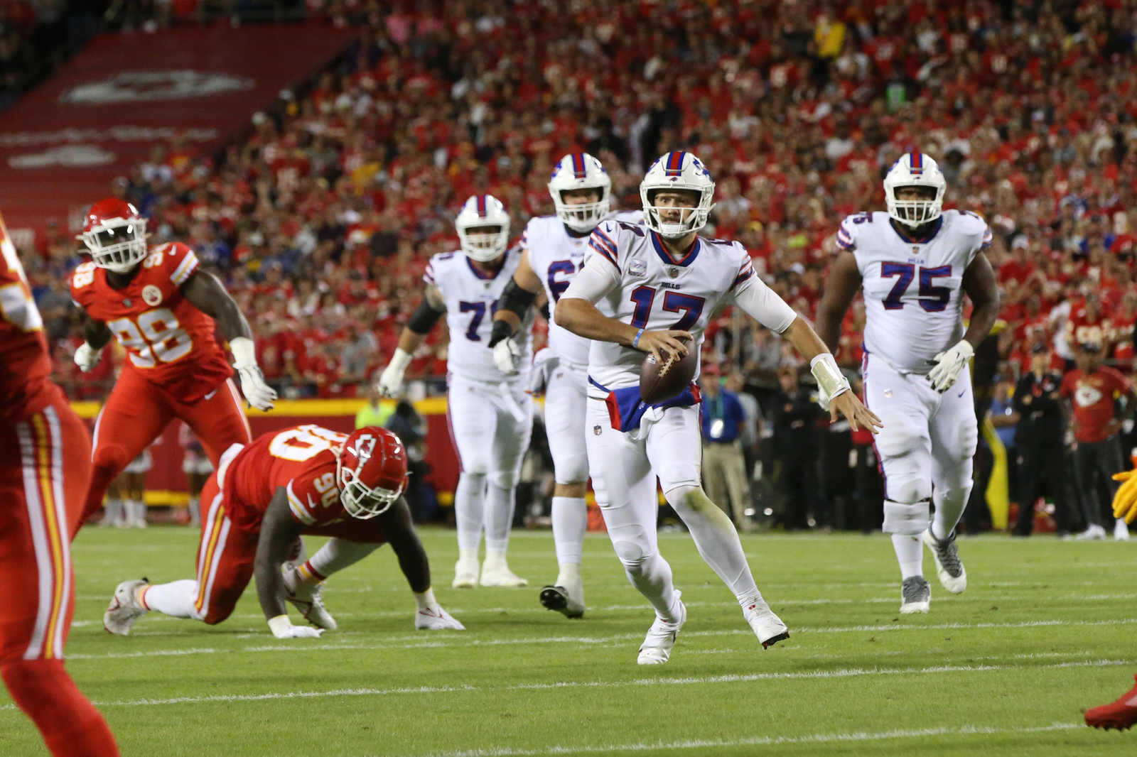 Rushing yards